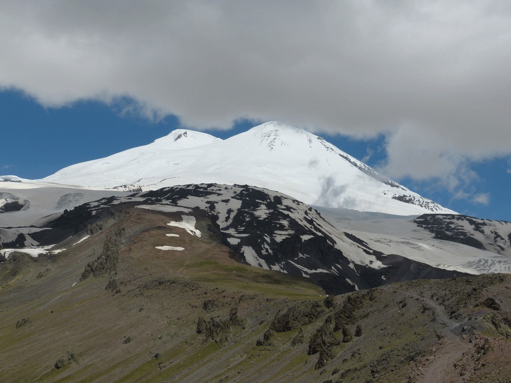 Elbrus höchster Gipfel Europas
