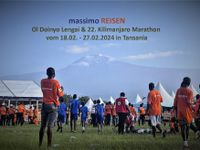 Tansania Marathon 2024, inkl. Besteigung des Lengai, Meru oder Kili!